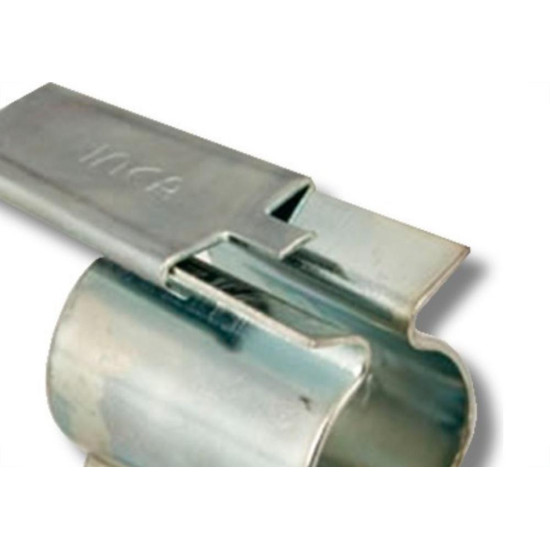 Abracadeira Tipo ''D'' Inox Com Cunha 1'' 10 Pecas A0130 Abracadeira Tipo ''D'' Inox Com Cunha 1'' 10 Pecas A0130