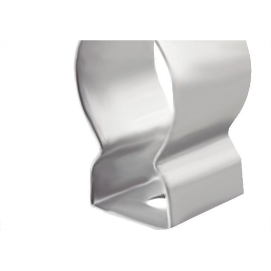 Abracadeira Tipo ''D'' Inox Com Parafuso 2'' 10 Pecas A0014 Abracadeira Tipo ''D'' Inox Com Parafuso 2'' 10 Pecas A0014