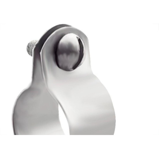 Abracadeira Tipo ''D'' Inox Com Parafuso 2'' 10 Pecas A0014 Abracadeira Tipo ''D'' Inox Com Parafuso 2'' 10 Pecas A0014