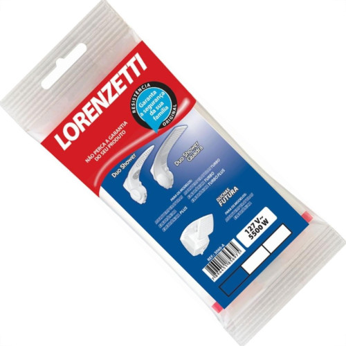 Resistencia Lorenzetti Duo Shower Universal 127V 5500W 3060A Resistencia Lorenzetti Duo Shower Universal 127V 5500W 3060A
