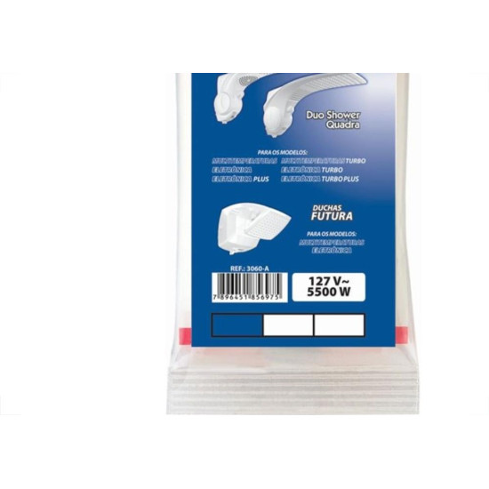 Resistencia Lorenzetti Duo Shower Universal 127V 5500W 3060A Resistencia Lorenzetti Duo Shower Universal 127V 5500W 3060A