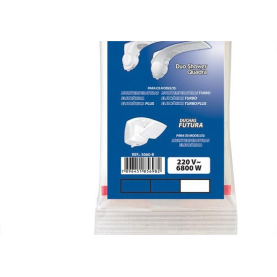 Resistencia Lorenzetti Duo Shower Universal 220V 6800W 3060B Resistencia Lorenzetti Duo Shower Universal 220V 6800W 3060B