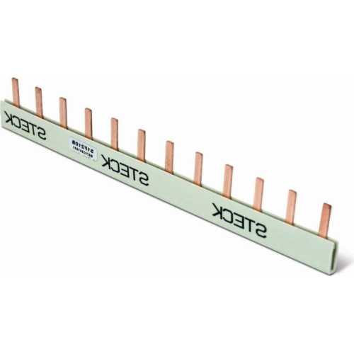 Barramento Steck Monofasico 12 Disjuntores Din 80A S1F210B