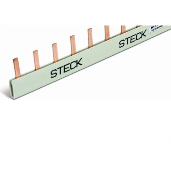 Barramento Steck Monofasico 16 Disjuntores Din 80A S1F285B