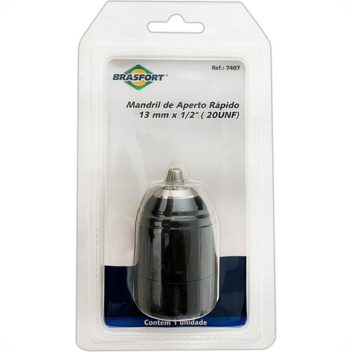 Mandril Brasfort Aperto Rapido 2 A 13Mm 12E'' 7407