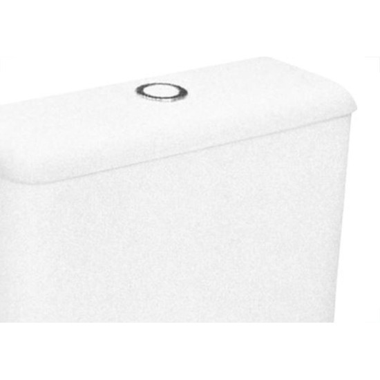 Caixa Descarga Acoplada Logasa Parati 6L Branca 