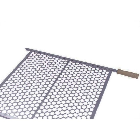 Grelha Churrasqueira Inox Riskgas 45X50 601 Grelha Churrasqueira Inox Riskgas 45X50 601