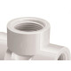 Tee Branco Krona Reducao Rosca Rosca 3/4X1/2 305 - Kit C/15 Tee Branco Krona Reducao Rosca Rosca 3/4X1/2 305 - Kit C/15