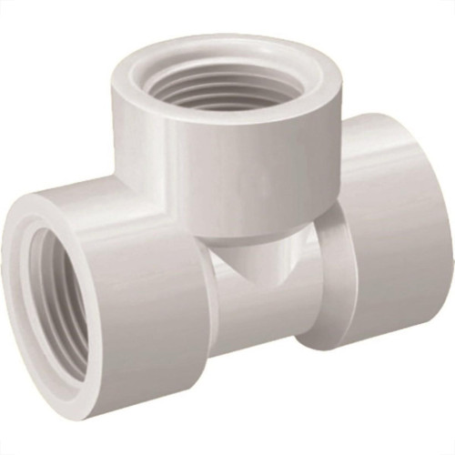 Tee Branco Krona Reducao Rosca Rosca 1X3/4 306 - Kit C/20 Tee Branco Krona Reducao Rosca Rosca 1X3/4 306 - Kit C/20