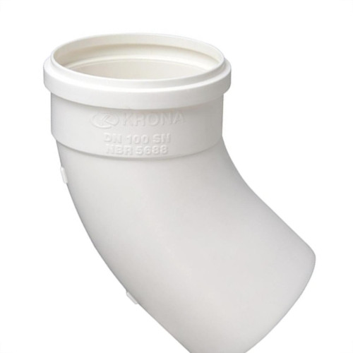 Curva Esgoto Krona 100Mm X 45 Curta 729 - Kit C/20 Curva Esgoto Krona 100Mm X 45 Curta 729 - Kit C/20