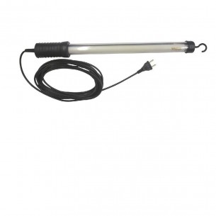 Cordao De Luz Com Lamp.Ada Led 10W Bivolt Fio Pp 7M Com Chave Cf008E