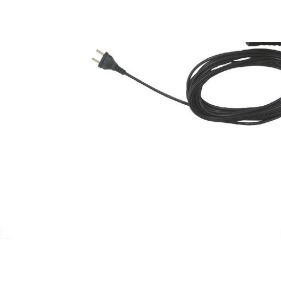 Cordao De Luz Com Lamp.Ada Led 10W Bivolt Fio Pp 7M Com Chave Cf008E