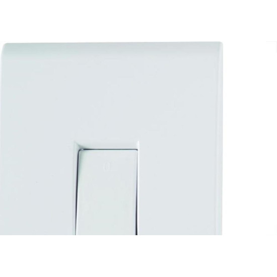 Conjunto Tramontina Liz 4X2 Branco Com Placa (1 Bipolar) 