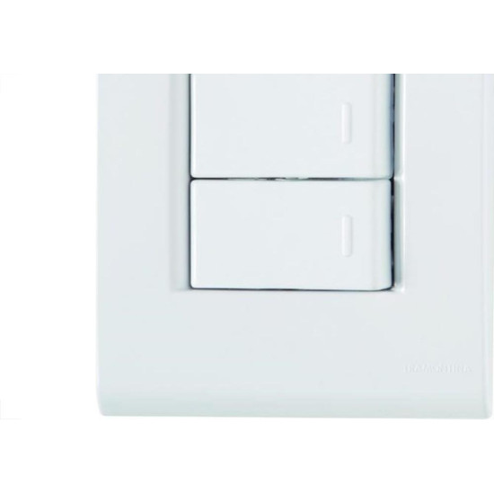 Conjunto Tramontina Liz 4X2 Branco Com Placa (3 Simples) 