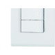 Conjunto Tramontina Liz 4X2 Branco Com Placa (3 Simples) 