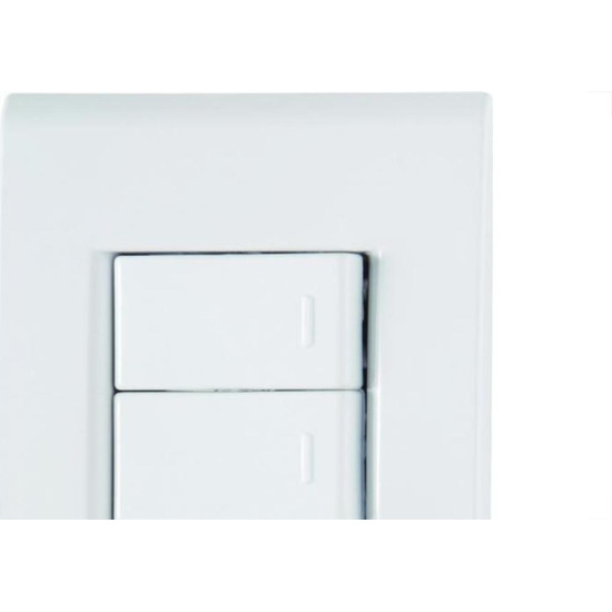 Conjunto Tramontina Liz 4X2 Branco Com Placa (3 Simples) 