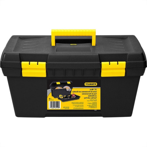 Caixa Ferramenta Stanley Plastica 19'' Fecho Plastico 19-301 Caixa Ferramenta Stanley Plastica 19'' Fecho Plastico 19-301