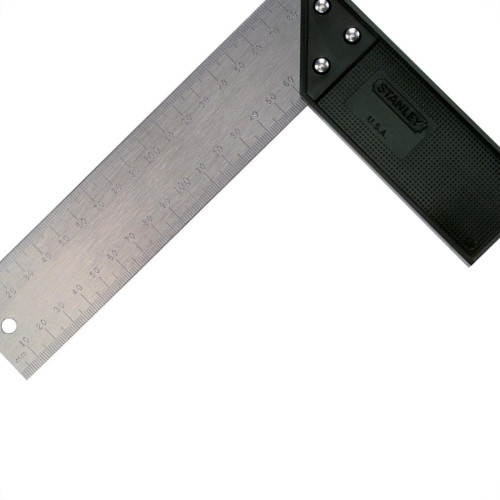 Esquadro Economico Stanley 08''20Cm 46-038 Esquadro Economico Stanley 08''20Cm 46-038