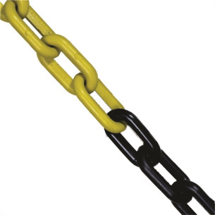 Corrente Pvc Juntalider 10 X 25 Amarela/Preta 