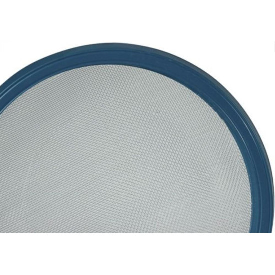 Peneira Mm Fuba 30Cm Arame Aro Plastico Azul 22828 Peneira Mm Fuba 30Cm Arame Aro Plastico Azul 22828