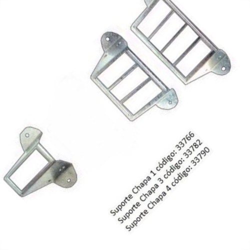 Suporte Disjuntor Comum 03 34 - Kit C/10 Suporte Disjuntor Comum 03 34 - Kit C/10