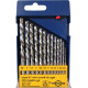 Broca Aco Rapido Brasfort 1,5 A 6,5 13 Pecas 7519 Broca Aco Rapido Brasfort 1,5 A 6,5 13 Pecas 7519