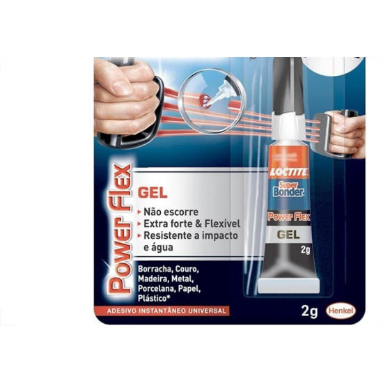 Cola Super Bonder 2G Powergel Blyster - Kit C/24 Cola Super Bonder 2G Powergel Blyster - Kit C/24
