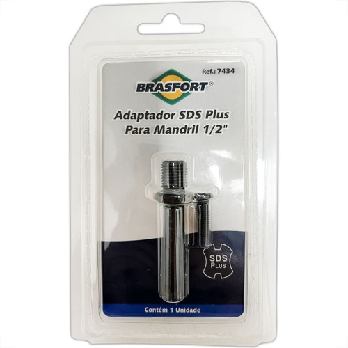 Adaptador Sdsplus Brasfort Para Mandril 1/2 7434
