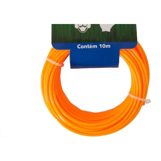 Fio De Nylon Brasfort Redondo 2,4Mm/ 10M 7534 Fio De Nylon Brasfort Redondo 2,4Mm/ 10M 7534