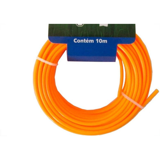 Fio De Nylon Brasfort Redondo 3,0Mm/ 10M 7536 Fio De Nylon Brasfort Redondo 3,0Mm/ 10M 7536