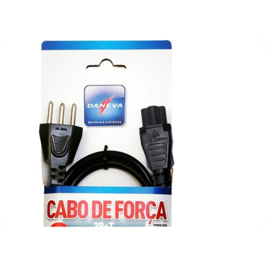 Cabo Forca Note Daneva 3X0,75 3P1M Dn1726 Cabo Forca Note Daneva 3X0,75 3P1M Dn1726
