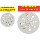 Grelha Plastica Overtime Redonda Branca Com Fecho 15 180002 Grelha Plastica Overtime Redonda Branca Com Fecho 15 180002