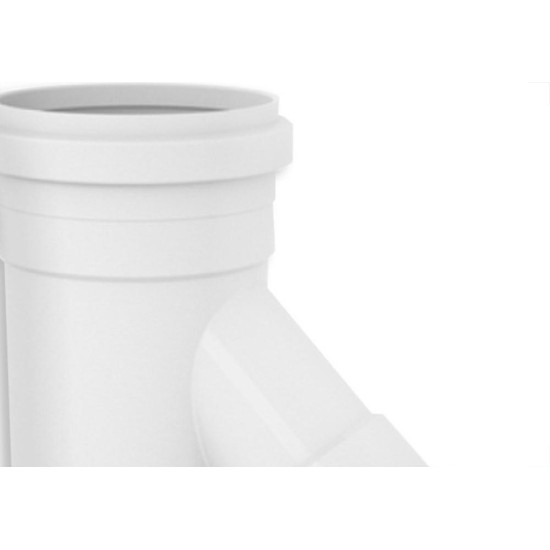 Juncao Esgoto Krona Invertida 100X 75 702 - Kit C/5