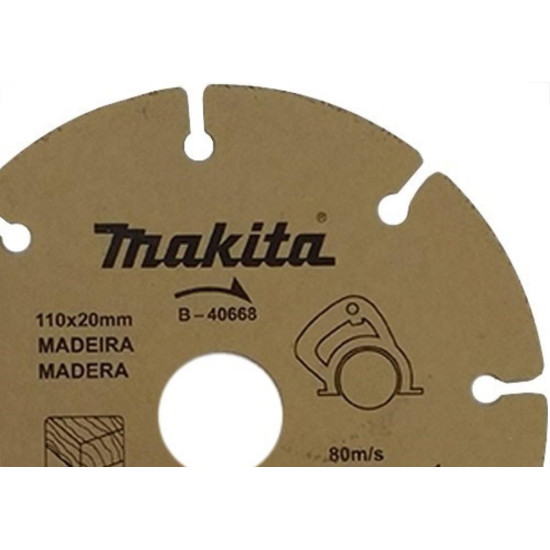 Serra Circular Tungstenio Makita 110 Para Madeira B-40668 Serra Circular Tungstenio Makita 110 Para Madeira B-40668