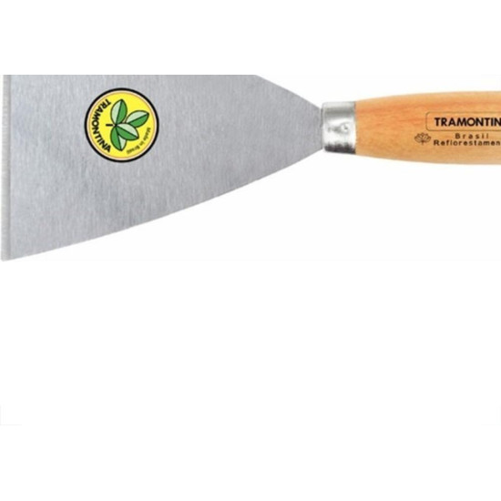 Espatula Parede Tramontina 12 Cabo Madeira 