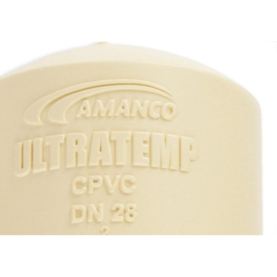 Caps Cpvc Amanco Ultratemp Dn22 20229 - Kit C/10 Caps Cpvc Amanco Ultratemp Dn22 20229 - Kit C/10