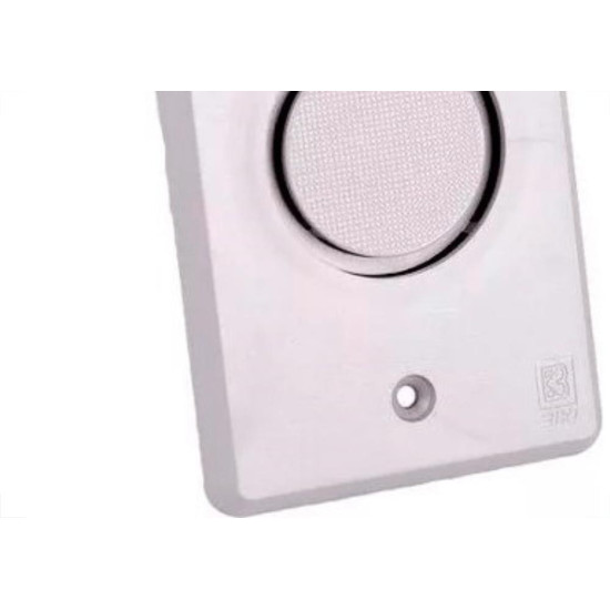 Campainha Cigarra Biki Embutir Branca 220V 102004 Campainha Cigarra Biki Embutir Branca 220V 102004