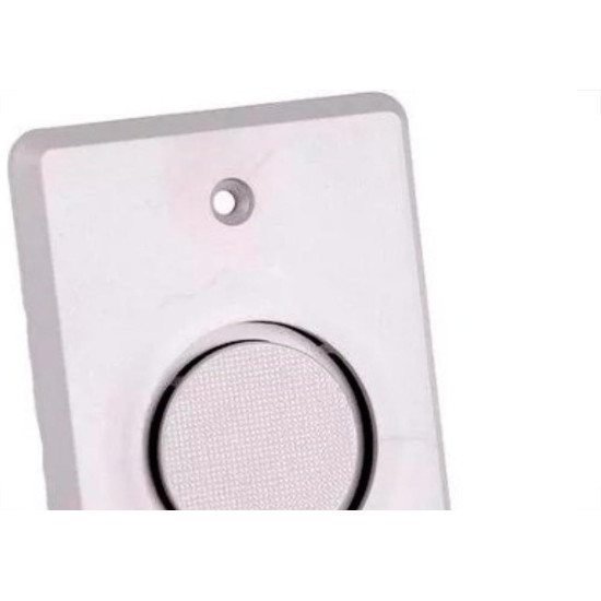 Campainha Cigarra Biki Embutir Branca 220V 102004 Campainha Cigarra Biki Embutir Branca 220V 102004