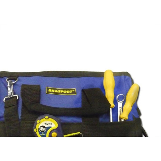 Bolsa Para Ferramentas Brasfort 23 Bolsos Ziper 7560 Bolsa Para Ferramentas Brasfort 23 Bolsos Ziper 7560