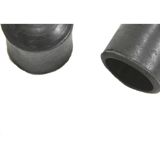 Ponteira Cadeira Forsan Borracha Preta 1.1/2'' 2Pecas 0059Cp Ponteira Cadeira Forsan Borracha Preta 1.1/2'' 2Pecas 0059Cp
