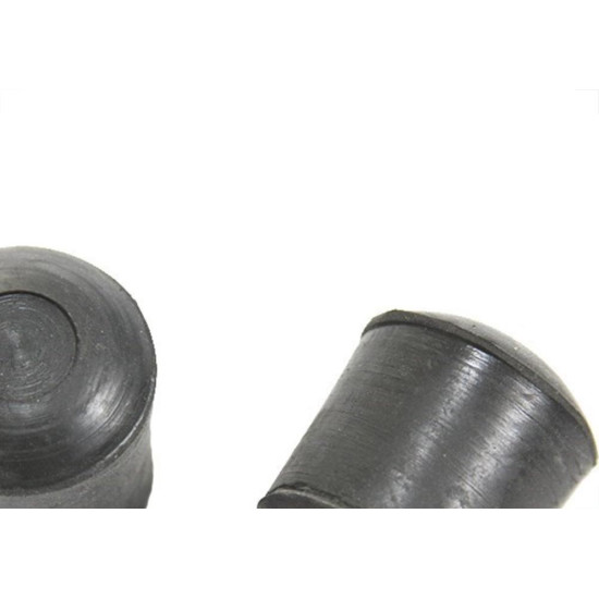 Ponteira Cadeira Forsan Borracha Preta 1.1/2'' 2Pecas 0059Cp Ponteira Cadeira Forsan Borracha Preta 1.1/2'' 2Pecas 0059Cp