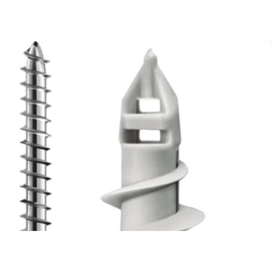 Bucha Fixacao Sforplast Gesso Dry-Fix Com Parafuso 100 Pecas 246