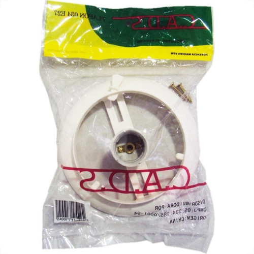Plafonier Pvc Cads Pvc Branco Redondo Soquete Pvc E27 181107 Plafonier Pvc Cads Pvc Branco Redondo Soquete Pvc E27 181107