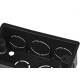 Caixinha Luz Plastica 4X2 Ivplast Preta - Kit C/100 Caixinha Luz Plastica 4X2 Ivplast Preta - Kit C/100