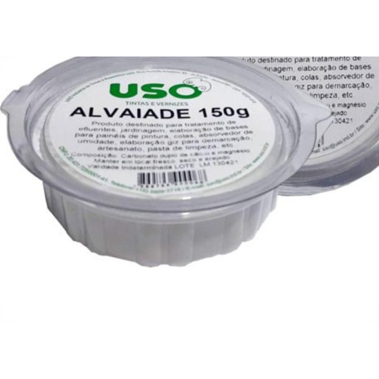 Alvaiade 150Gr Uso Pote 0006-9 - Kit C/6 Alvaiade 150Gr Uso Pote 0006-9 - Kit C/6