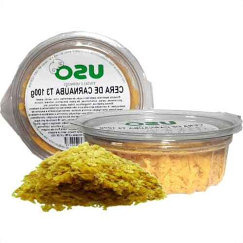 Cera Granulada De Carnauba Uso 100G Pote 0007-6 - Kit C/6 Cera Granulada De Carnauba Uso 100G Pote 0007-6 - Kit C/6