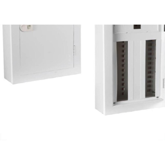 Quadro Cemar Ii Embutir 150A 44Din/32Ul Bege 904504N Quadro Cemar Ii Embutir 150A 44Din/32Ul Bege 904504N