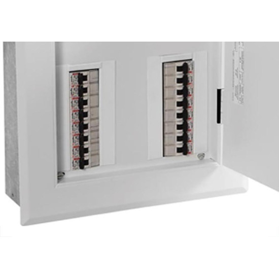 Quadro Cemar Ii Externo 150A 16Din/12Ul Bege 904507N Quadro Cemar Ii Externo 150A 16Din/12Ul Bege 904507N