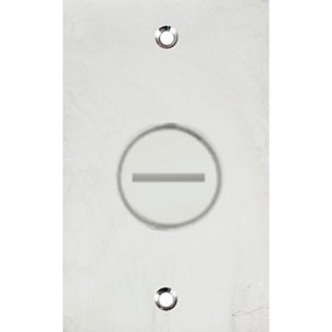 Placa Piso Inox 4X2 Rosca Pi42Ro Placa Piso Inox 4X2 Rosca Pi42Ro
