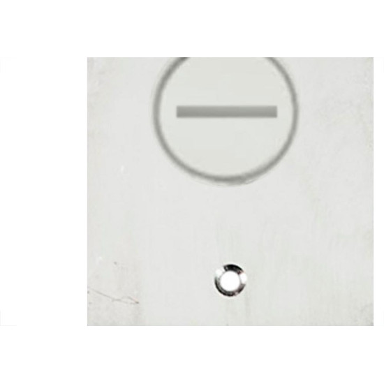 Placa Piso Inox 4X2 Rosca Pi42Ro